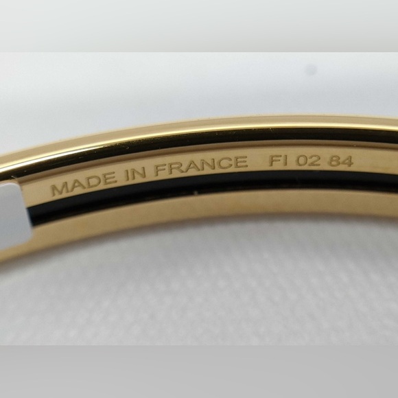 Hermes Uni Bangle Bracelet in pink NEW and Full Set - Picture 4 of 6